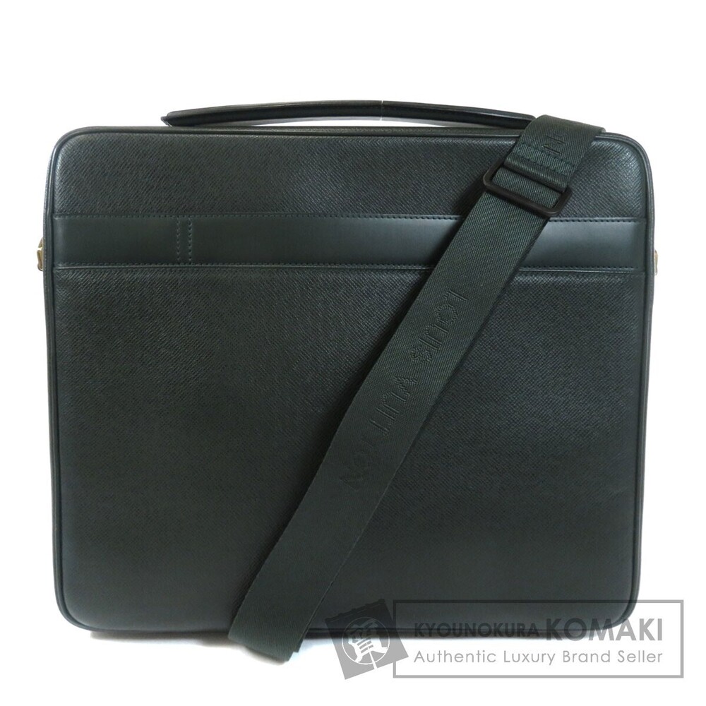 Louis Vuitton Porte Ordinateur Odessa Taiga Business Bag Leather